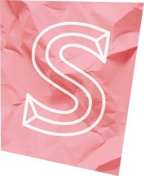 Paper Texture Magazine Cutout Letter S